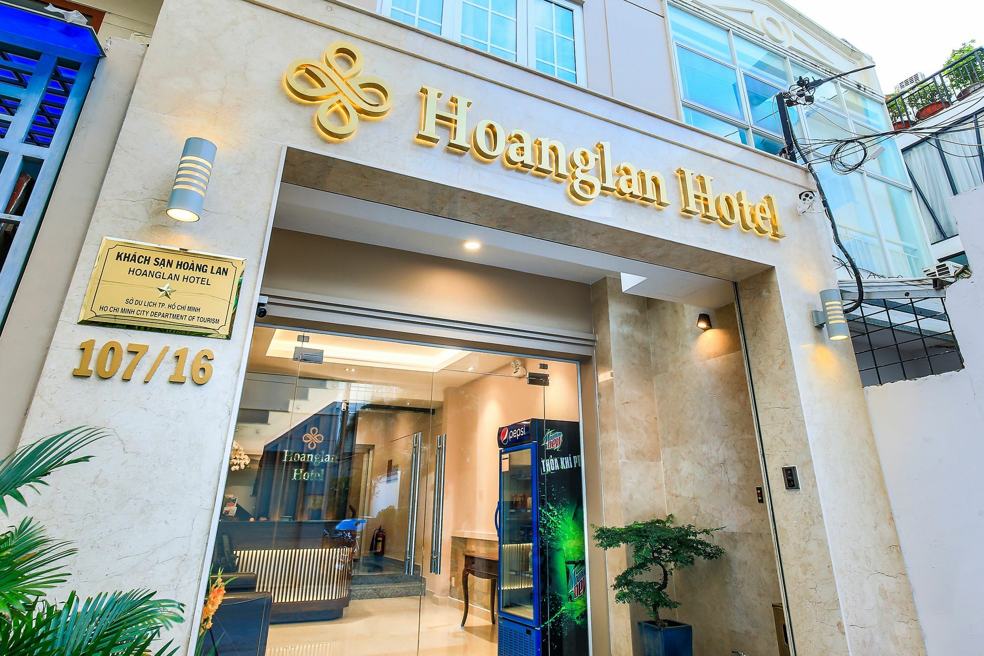 Hoang Lan Hotel Ho Či Minovo Město Exteriér fotografie